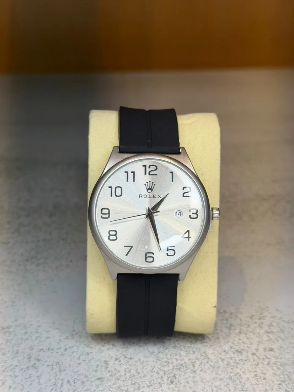 Rolex silicone, couleur blanc